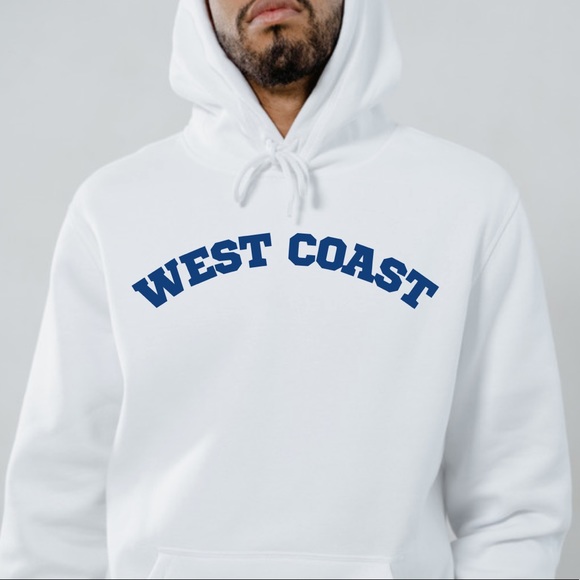 West Coast Represent Mens Hoodie Sweatshirt - Picture 1 of 2